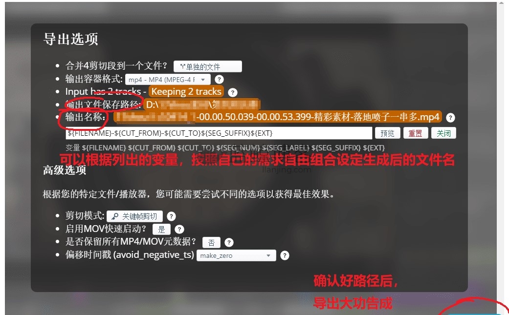 视频无损分割 LosslessCut 3.36.0 中文修正版，剪辑福音